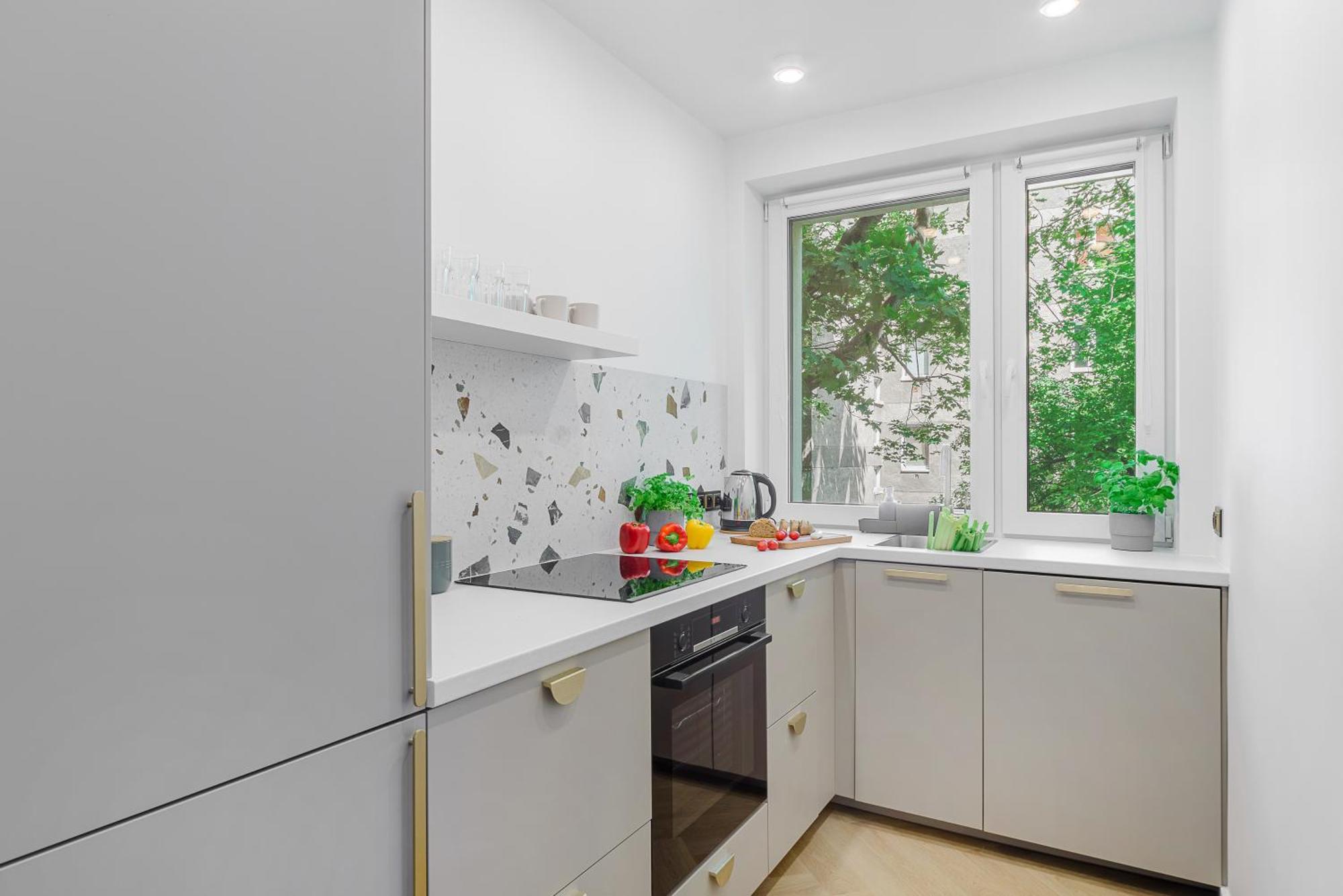 Apartment Lumina Lux With A Balcony Near Palace Of Culture And Science